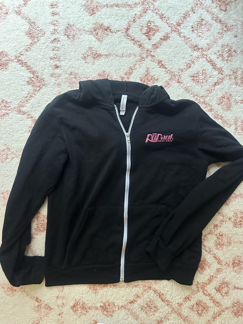 RuPaul’s Drag Race Black Zip Up Hoodie